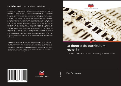La théorie du curriculum revisitée - Eva Forsberg