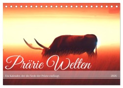 Cover-Bild zum Titel 'Prärie Welten - Ein Kalender, der die Seele der Prärie einfängt. (Tischkalender 2026 DIN A5 quer), CALVENDO Monatskalender' von 'Marco Warstat'