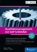 Cover-Bild zum Titel 'Qualitätsmanagement mit SAP S/4HANA' von 'Yvonne Lorenz, Matthias Schlaubitz, Uwe Schedl, Frank Scholdan'