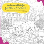 Cover-Bild zum Titel 'Das Hunde-Malbuch für Jugendliche und Erwachsene!' von 'Jasmina Blumfeld'