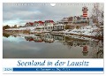 Seenland in der Lausitz (Wandkalender 2024 DIN A4 quer), CALVENDO Monatskalender - Birgit Seifert