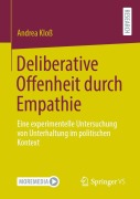 Cover-Bild zum Titel 'Deliberative Offenheit durch Empathie' von 'Andrea Kloß'