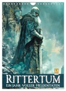 Cover-Bild zum Titel 'Rittertum - ein Jahr voller Heldentaten (Wandkalender 2026 DIN A4 hoch), CALVENDO Monatskalender' von 'Val Thoermer'