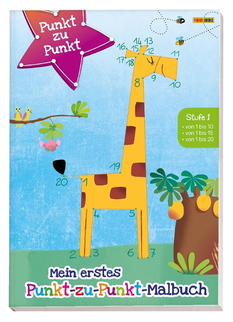Mein erstes Punkt-zu-Punkt-Malbuch Stufe 1 - 