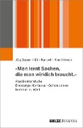 Cover-Bild zum Titel '»Man lernt Sachen, die man wirklich braucht«' von 'Jörg Boysen, Dirk Randoll, Nina Villwock'