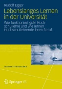 Cover-Bild zum Titel 'Lebenslanges Lernen in der Universität' von 'Rudolf Egger'