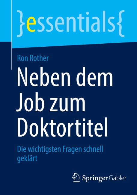 Neben dem Job zum Doktortitel - Ron Rother