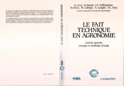 Le fait technique en agronomie - Gras, Duru, Benoit, Deffontaines, Osty