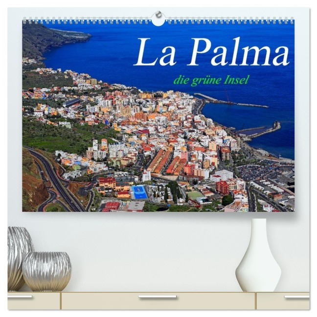 La Palma - die grüne Insel (hochwertiger Premium Wandkalender 2026 DIN A2 quer), Kunstdruck in Hochglanz - M. Dietsch