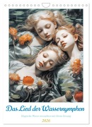 Cover-Bild zum Titel 'Das Lied der Wassernymphen (Wandkalender 2026 DIN A4 hoch), CALVENDO Monatskalender' von 'Steffen Gierok-Latniak'