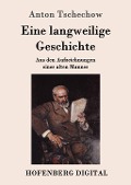 Cover-Bild zum Titel 'Eine langweilige Geschichte' von 'Anton Tschechow'