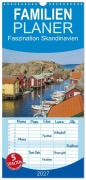 Cover-Bild zum Titel 'Familienplaner 2027 - Faszination Skandinavien mit 5 Spalten (Wandkalender, 21 x 45 cm) CALVENDO' von 'Hanna Wagner'