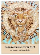 Faszinierende Streetart an Mauern und Hauswänden (Wandkalender 2026 DIN A2 hoch), CALVENDO Monatskalender - Christian Müller