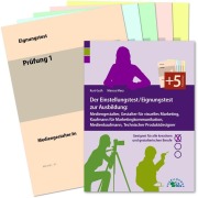 Cover-Bild zum Titel 'Der Einstellungstest / Eignungstest zur Ausbildung: Mediengestalter, Gestalter für visuelles Marketing, Kaufmann für Marketingkommunikation, Medienkaufmann, Technischer Produktdesigner' von 'Kurt Guth, Marcus Mery'
