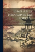 Cover-Bild zum Titel 'Essais Sur La Philosophie Des Hindous...' von 'Henry Thomas Colebrooke'