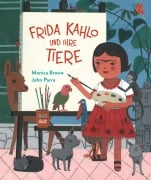 Cover-Bild zum Titel 'Frida Kahlo und ihre Tiere' von 'Monica Brown'