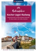 Cover-Bild zum Titel 'KOMPASS Radreiseführer Kocher-Jagst-Radweg' von 'Julia Bihar'