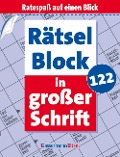 Cover-Bild zum Titel 'Rätselblock in großer Schrift 122 (5 Exemplare à 2,99 EUR)' von 'Eberhard Krüger'