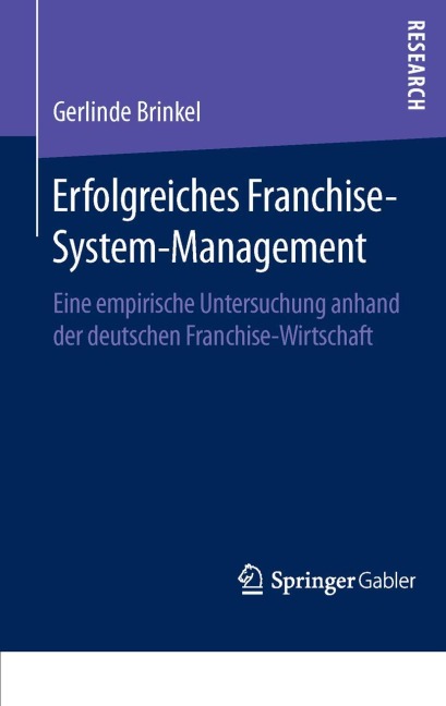 Erfolgreiches Franchise-System-Management - Gerlinde Brinkel