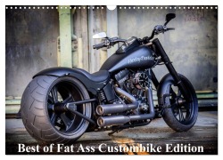 Cover-Bild zum Titel 'Exklusive Best of Fat Ass Custombike Edition, feinste Harleys mit fettem Hintern (Wandkalender 2026 DIN A3 quer), CALVENDO Monatskalender' von 'Volker Wolf'