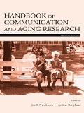 Cover-Bild zum Titel 'Handbook of Communication and Aging Research' von ''