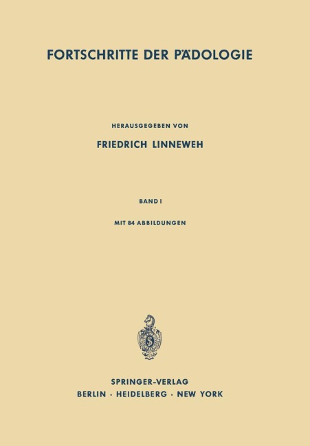 Fortschritte der Pädologie - 