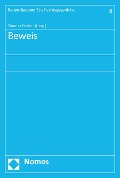 Cover-Bild zum Titel 'Beweis' von ''