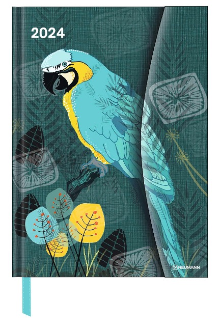 Birds 2024 - Diary - Buchkalender - Taschenkalender - 16x22 - 