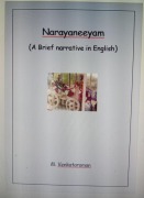 Cover-Bild zum Titel 'Narayaneeyam (A Brief narrative in English)' von 'M. Venkataraman'