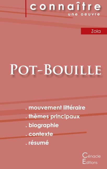 Fiche de lecture Pot-Bouille de Émile Zola (Analyse littéraire de référence et résumé complet) - Émile Zola