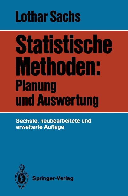 Statistische Methoden - Lothar Sachs
