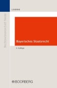 Cover-Bild zum Titel 'Bayerisches Staatsrecht' von 'Josef Franz Lindner'