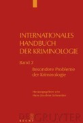 Cover-Bild zum Titel 'Besondere Probleme der Kriminologie' von ''