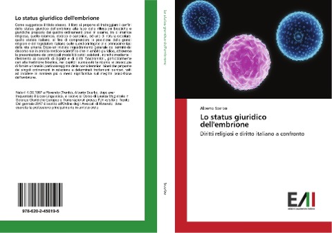 Lo status giuridico dell'embrione - Alberto Scerbo