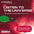 Cover-Bild zum Titel 'Listen to the Universe - Phantastische Gutenachtgeschichten, Vol. 1' von 'Torsten Jägel, Niklas Peinecke, Bernd Wichmann, Regina Schleheck, Christian Künne'