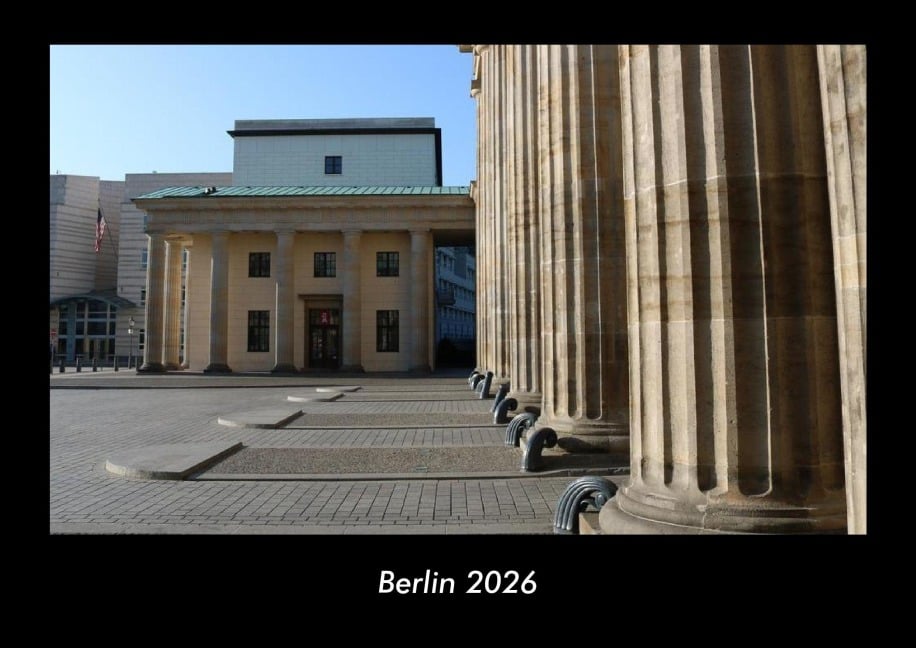 Berlin 2026 Fotokalender DIN A3 - Kevin Heber, Tobias Schmitt