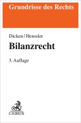 Cover-Bild zum Titel 'Bilanzrecht' von 'André Jacques Dicken, Martin Henssler'