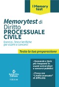Cover-Bild zum Titel 'Memorytest di diritto processuale civile' von ''