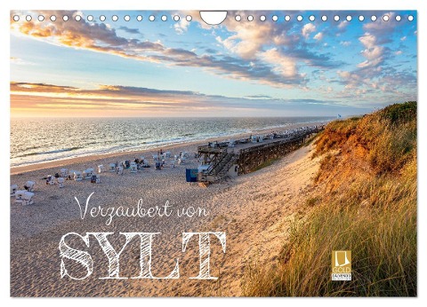 Verzaubert von Sylt (Wandkalender 2024 DIN A4 quer), CALVENDO Monatskalender - Andrea Dreegmeyer
