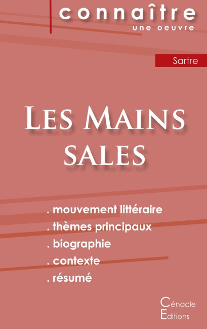 Fiche de lecture Les Mains sales de Jean-Paul Sartre (Analyse littéraire de référence et résumé complet) - Jean-Paul Sartre