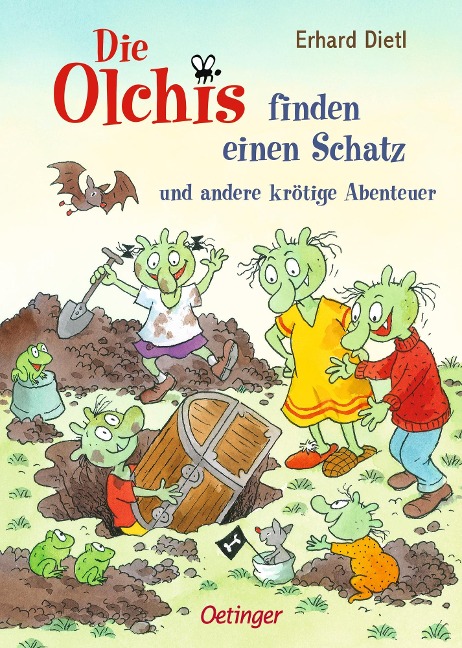 Die Olchis finden einen Schatz und andere krötige Abenteuer - Erhard Dietl