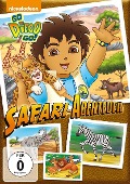 Cover-Bild zum Titel 'Go Diego Go! - Safari-Abenteuer' von 'Ligiah Villalobos, Rosemary Contreras, Jorge Aguirre, Chris Gifford, Valerie Walsh'