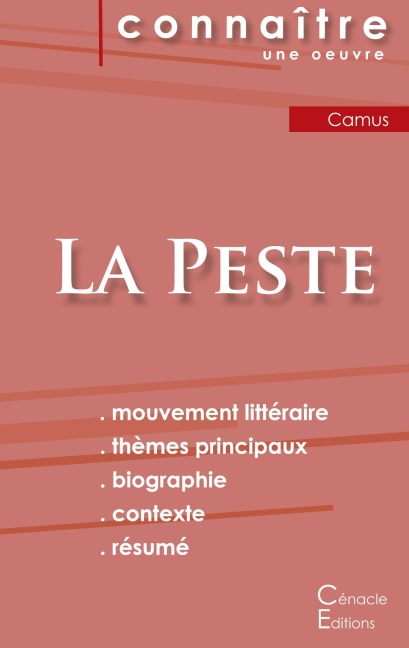 Fiche de lecture La Peste de Camus (Analyse littéraire de référence et résumé complet) - Albert Camus