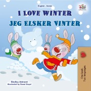 Cover-Bild zum Titel 'I Love Winter Jeg Elsker Vinter (English Norwegian Bilingual Collection)' von 'Shelley Admont, Kidkiddos Books'