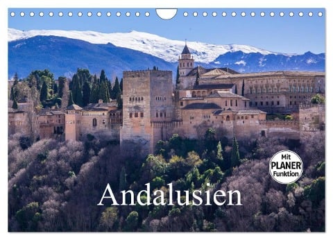 Andalusien (Wandkalender 2024 DIN A4 quer), CALVENDO Monatskalender - Michael Fahrenbach