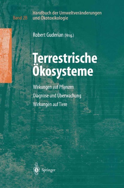 Handbuch der Umweltveränderungen und Ökotoxikologie - 