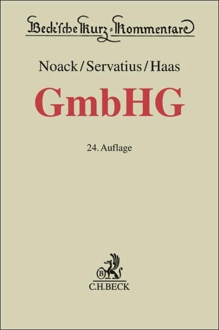 Gesetz betreffend die Gesellschaften mit beschränkter Haftung - 