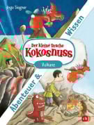 Cover-Bild zum Titel 'Der kleine Drache Kokosnuss - Abenteuer & Wissen - Vulkane' von 'Ingo Siegner'