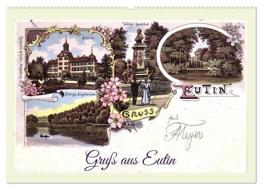 Gruß aus Eutin (Wandkalender 2027 DIN A2 quer), CALVENDO Monatskalender - Henning von Löwis of Menar