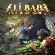 Cover-Bild zum Titel 'Ali Baba und die 40 Räuber' von 'Lukas Jötten'